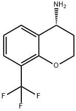 (R)-8-三氟甲基苯并二氢吡喃-4-胺 结构式