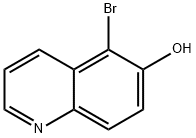 5-溴-6-羟基喹啉 结构式