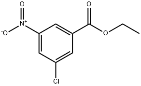 ETHYL 3-CHLORO-5-NITROBENZOATE 结构式