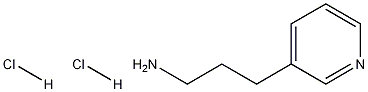 3-吡啶丙胺盐酸盐 结构式