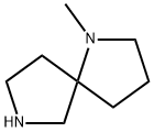 1-Methyl-1,7-diazaspiro[4.4]nonane 结构式