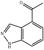1-(1H-吲唑-4-基)乙酮 结构式