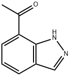 1-(1H-吲唑-7-基)乙酮 结构式