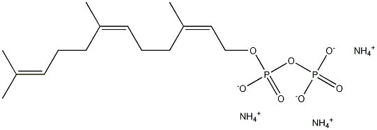 Farnesyl Pyrophosphate Triammonium Salt 结构式