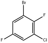 1-溴-3-氯-2,5-二氟苯 结构式