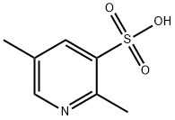 2,5-Dimethylpyridine-3-sulfonic acid 结构式