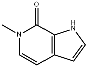1,6-二氢-6-甲基-7H-吡咯并[2,3-C]吡啶-7-酮 结构式