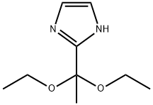 2-(1,1-Diethoxyethyl)-1H-imidazole 结构式