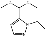 5-(DIMETHOXYMETHYL)-1-ETHYL-1H-PYRAZOLE 结构式