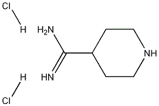 哌啶-4-甲脒二盐酸盐 结构式