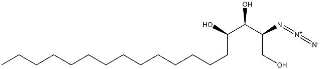 (2S,3S,4R)-2-Azido-1,3,4-octadecanetriol 结构式
