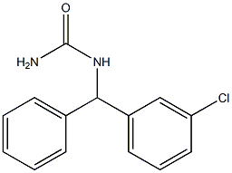 N-[1-(3-CHLOR苯基)苄基]脲 结构式