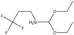 甲基(3,3,3-三氟丙基)二乙氧基硅烷 结构式