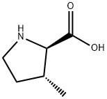 (2R,3R)-3-甲基吡咯烷-2-甲酸 结构式