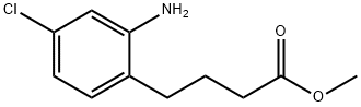 2-氨基-4-氯苯丁酸甲酯 结构式