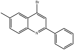 4-Bromo-6-methyl-2-phenylquinoline 结构式