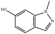 1-甲基-6-羟基-1H吲唑 结构式