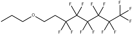 1,1,1,2,2,3,3,4,4,5,5,6,6-十三氟-8-(丙氧基)辛烷 结构式