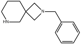 2-(苯基甲基)-2,6-二氮杂螺[3.5]壬烷 结构式
