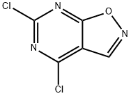 4,6-二氯异噁唑并[5,4-D]嘧啶 结构式