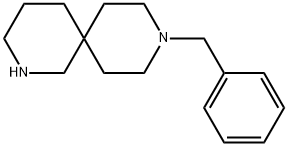 9-苄基-2,9-二氮杂螺[5.5]十一烷 结构式