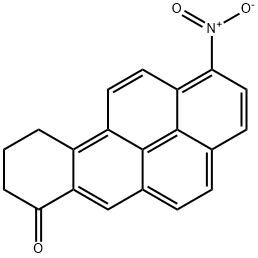 Benzo(A)pyren-7(8H)-one, 9,10-dihydro-1-nitro- 结构式