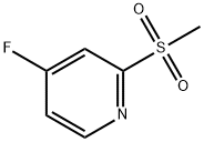 2-甲砜基-4-氟吡啶 结构式