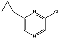 2-chloro-6-cyclopropylpyrazine 结构式