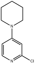 2-氯-4-哌啶吡啶 结构式