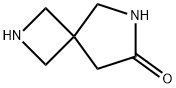 2,6- 二氮杂螺[3,4]辛烷-7-酮 结构式