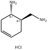 trans-6-Aminomethyl-cyclohex-3-enylamine dihydrochloride 结构式