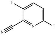 3,6-二氟吡啶-2-氰基 结构式