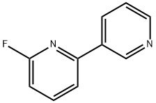 6-氟-2,3'-联吡啶 结构式