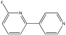 6-氟-2,4'-联吡啶 结构式