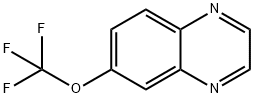 6-(TRIFLUOROMETHOXY)QUINOXALINE 结构式