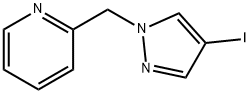 2-((4-IODO-1H-PYRAZOL-1-YL)METHYL)PYRIDINE 结构式