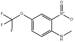 N-METHYL-2-NITRO-4-(TRIFLUOROMETHOXY)ANILINE 结构式