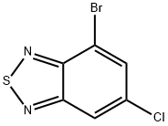 4-BROMO-6-CHLOROBENZO[C][1,2,5]THIADIAZOLE 结构式