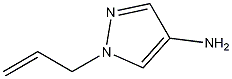 4-氨基-1-烯丙基吡唑 结构式