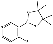 4-氟-3-吡啶硼酸片呐酯 结构式