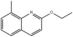 2-ETHOXY-8-METHYLQUINOLINE 结构式