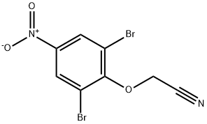 2-(2,6-DIBROMO-4-NITROPHENOXY)ACETONITRILE 结构式