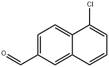 5-Chloronaphthalene-2-carboxaldehyde 结构式