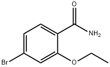 4-Bromo-2-ethoxybenzamide 结构式