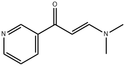 (E)-3-(二甲基氨基)-1-(吡啶-3-基)丙-2-烯-1-酮 结构式