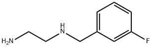 2-氨基乙基-(3-氟苄基)胺 结构式