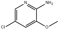 5-氯-3-甲氧基吡啶-2-胺 结构式