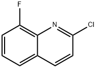 2-氯-8-氟喹啉 结构式