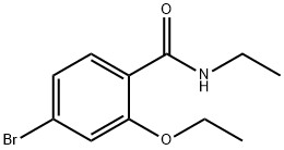 4-Bromo-2-ethoxy-N-ethylbenzamide 结构式