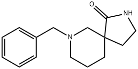 7-苄基-2,7-二氮杂螺[4.5]癸烷-1-酮 结构式